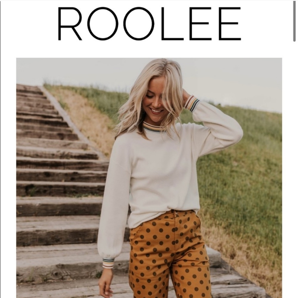 Roolee Long Sleeved shirt size medium